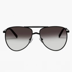 Le Specs High Fangle aviator Sunglasses - Black