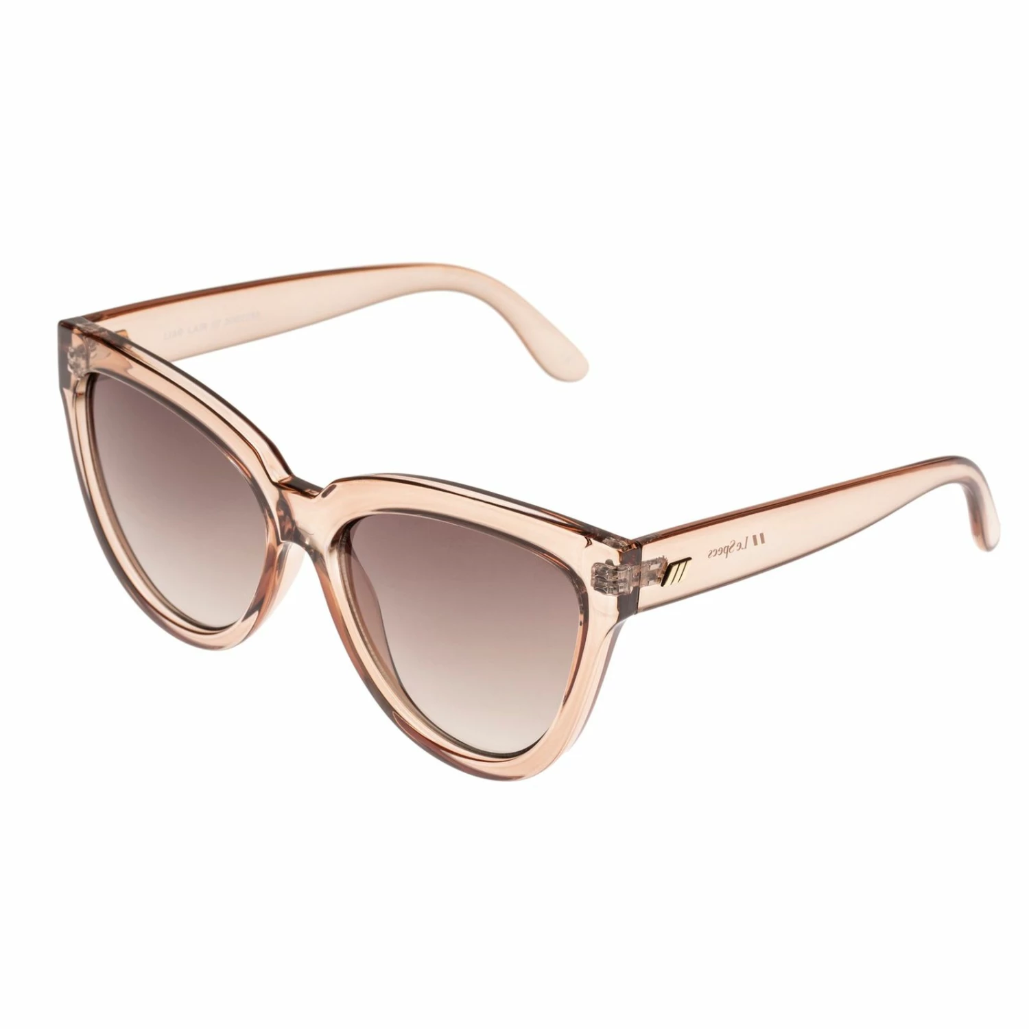 Le Specs Liar Liar Beige Cateye Sunglasses 4 Le Specs Liar Liar Beige Cateye Sunglasses