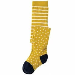 Frugi Gorse Spot 4 To 6 Years Tamsyn Tights