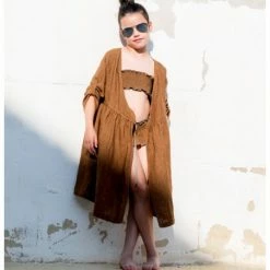 Belle Chiara Brown Ocher 2 Positions Stravinski Dress