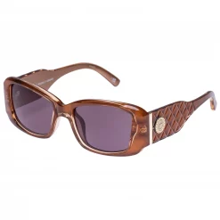Le Specs Caramel Brown Nouveau Riche Sunglasses