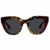 Le Specs Airy Canary Tortoise Cat Eye Sonnenbrille