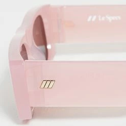 Le Specs Recovery Rectangular Recycled Sunglasses - Pink