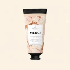 The Gift Label Luxury Scented Travel Handbag Hand Cream Lotion Tube 40ml - Kumquat & Bourbon Vanilla - Vegan Friendly