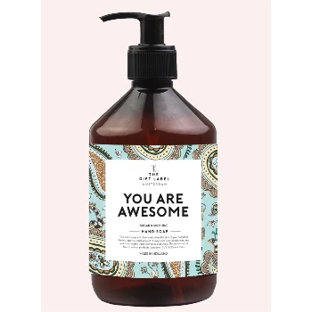 The Gift Label Vegan Hand Soap - You are Awesome 5 The Gift Label Vegan Hand Soap - You are Awesome