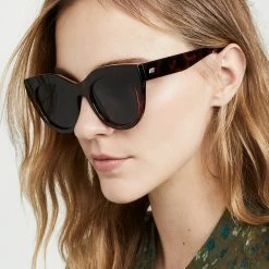 Le Specs Air Heart Sunglasses - Tortoise